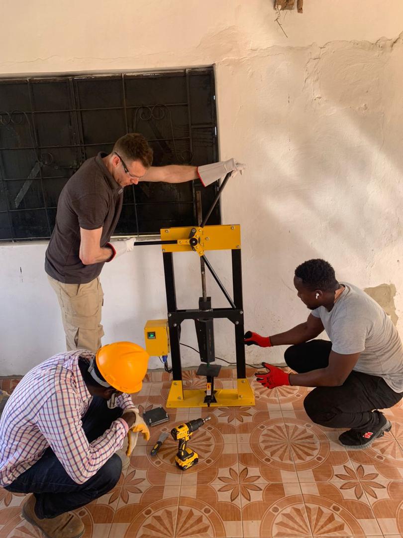 Recycling plastic using an Arbour Injection Machine